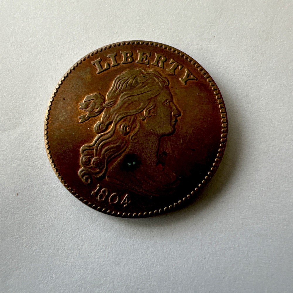 1804 Draped Bust Large Cent COPY