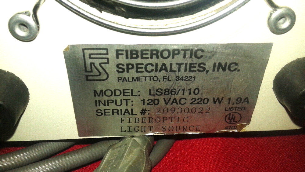 Fiberopic Light Source LS86/110