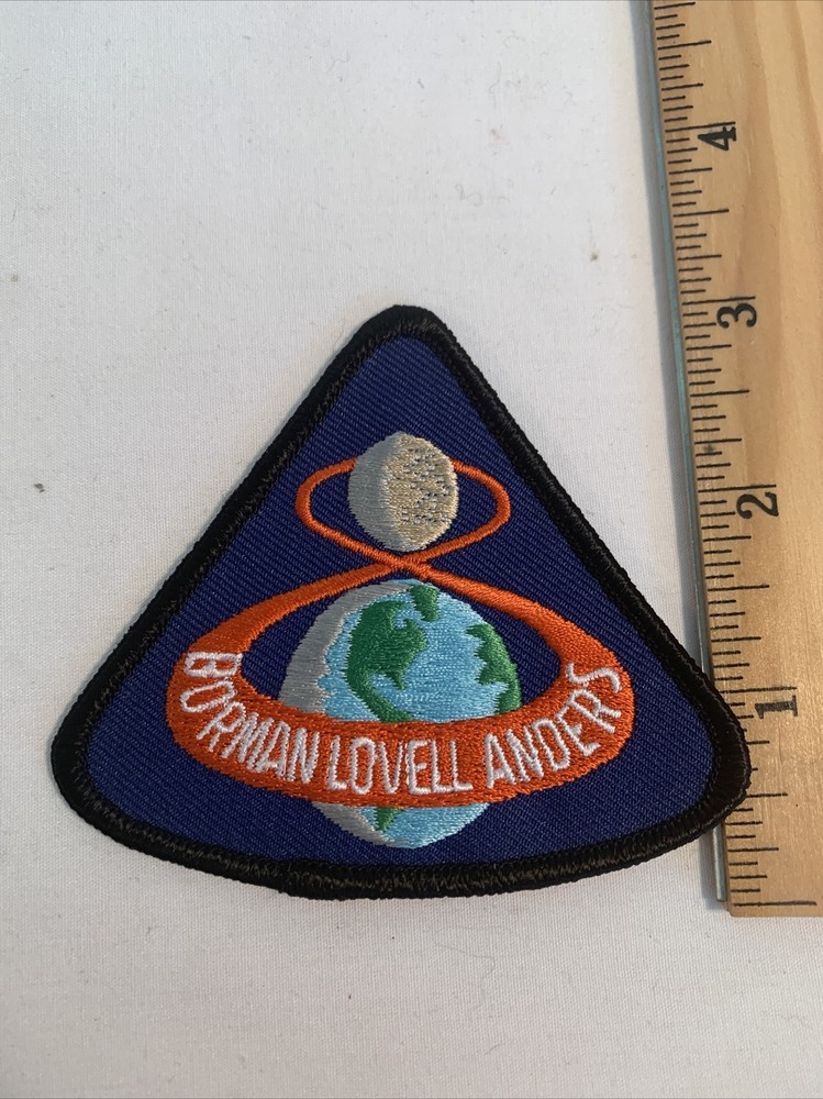 NASA Apollo VIII Souvenir Patch Borman Lovell Anders
