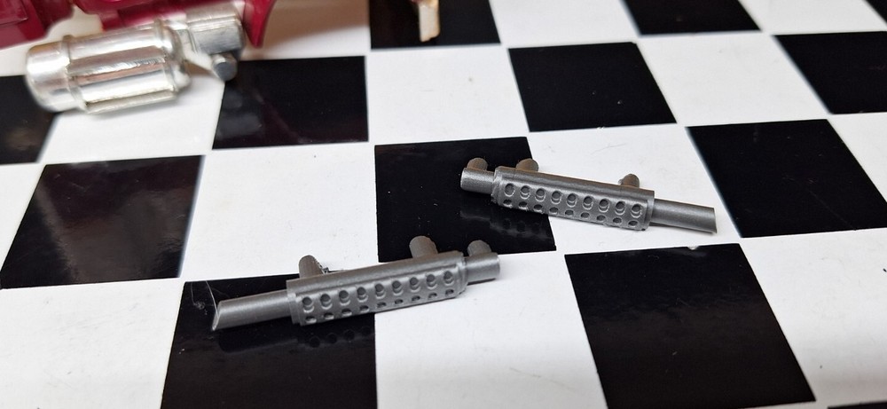 2 New 3D MACK Sleeper Cab Semi Exhaust Stacks for Schaper Stomper Trucks