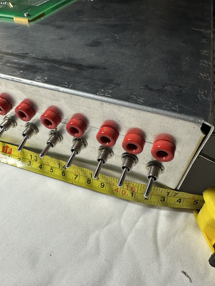 Vintage Texas Instruments Test Breadboard with LED & Switches