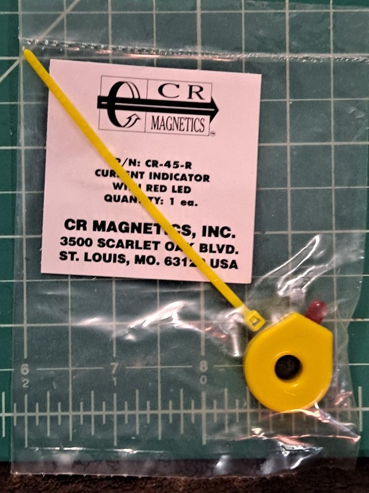 CR45 R Series Current Indicator with Red LED