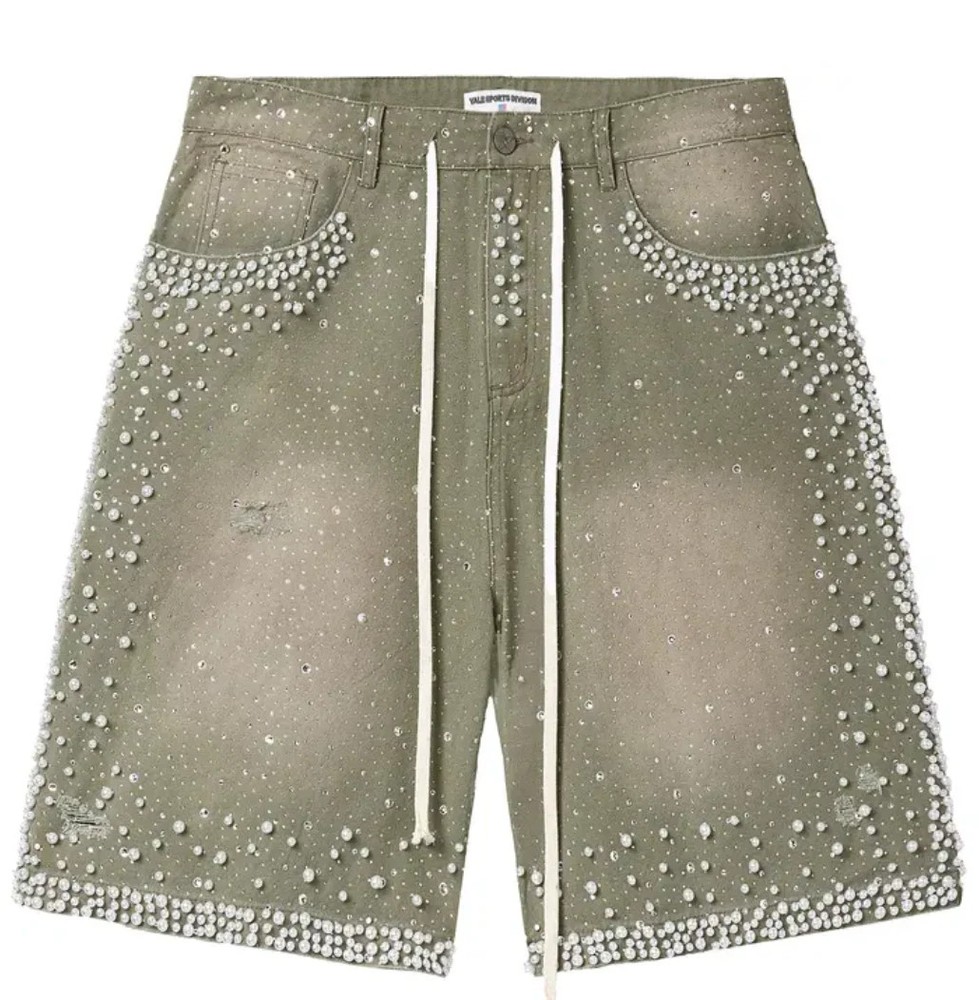 Vale Forever Rainforest Jorts 'Seafoam'