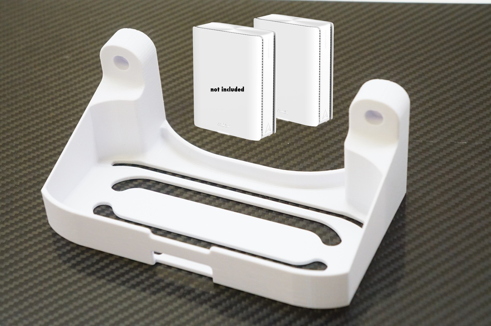 Wall Mount Holder Bracket for Asus ZenWifi BT10, BT8, BT6 WiFi Router