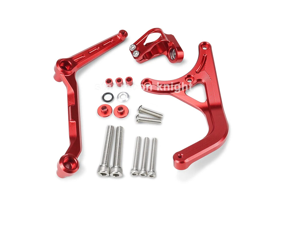 Steering Damper Stabilizer Bracket Kit For Ducati Multistrada V4/S/Bikes Peak