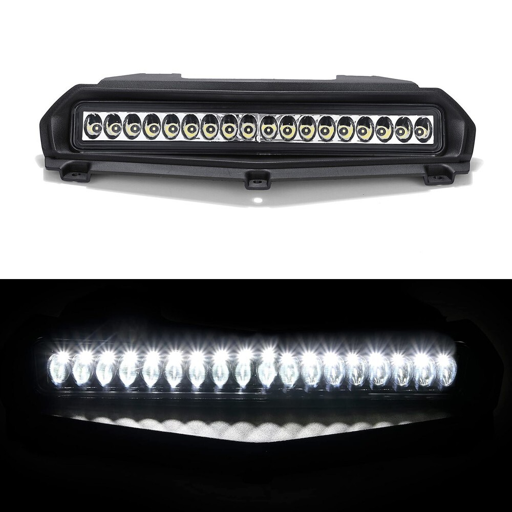 LED Hood Panel Scoop Light for 2021-2024 Yamaha Wolverine RMAX2 & RMAX4 1000