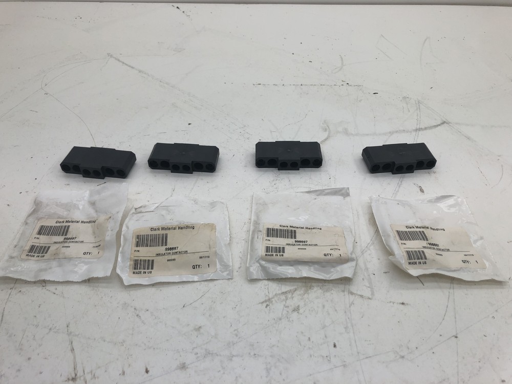 (QTY.4) CLARK 998697 INSULATOR CONTACTOR