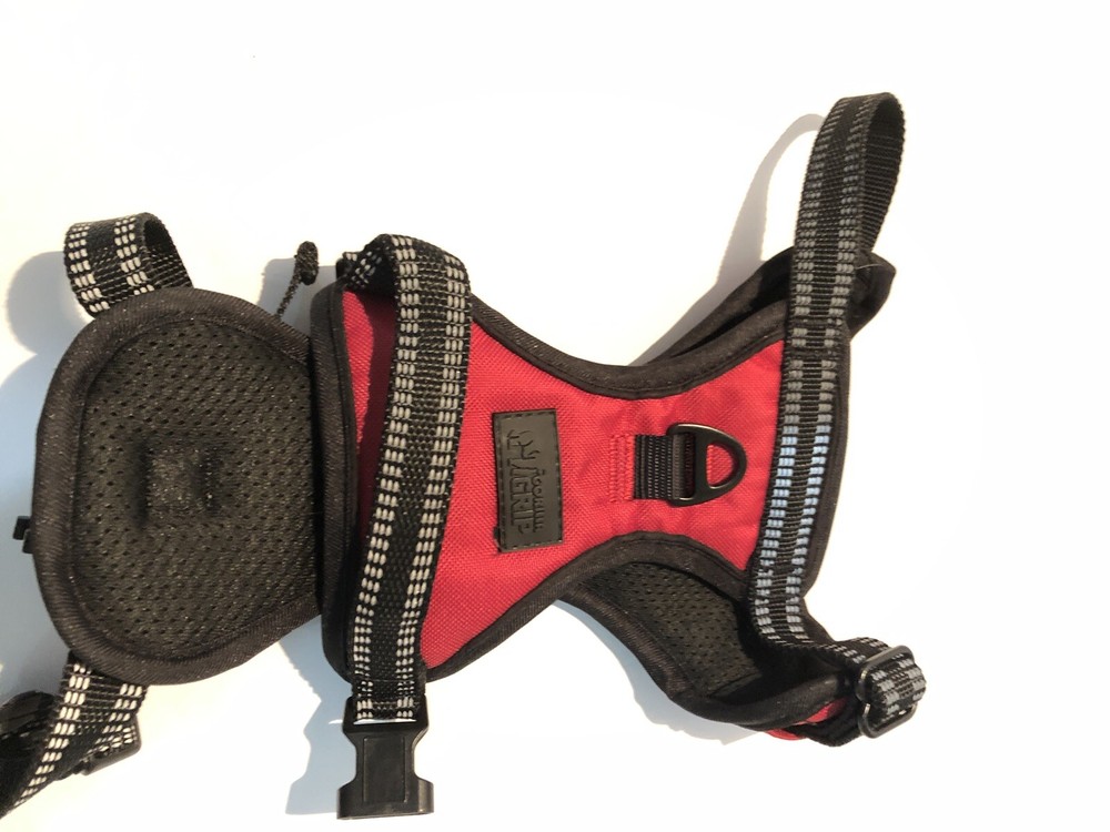 Gorilla Grip Dog Harness Size M Red