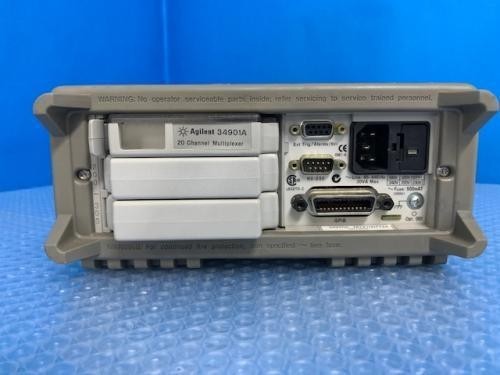 Agilent HP 34970A Data Acquisition Switch Unit Passes Self Test