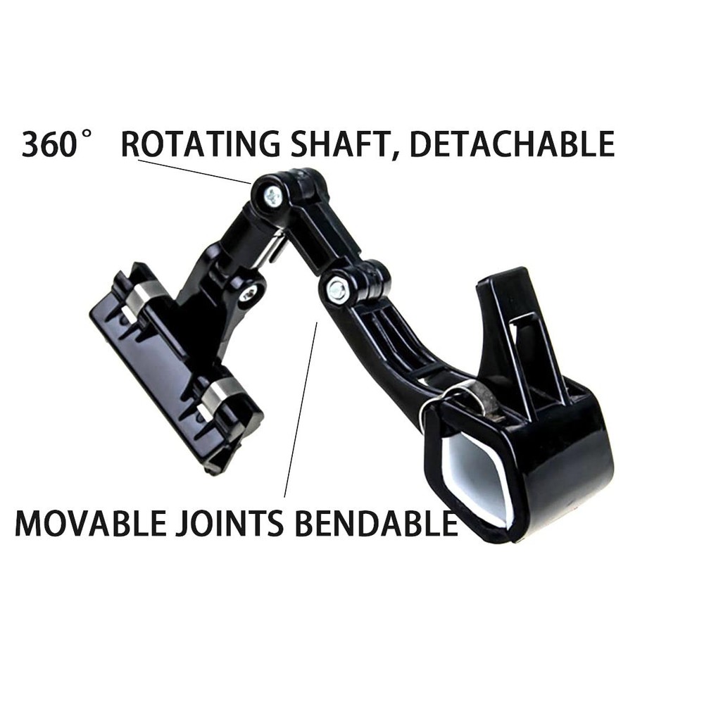 5 PCS Document Holder Adjustable Double Sided Clip Sign Holder Clips Desktop