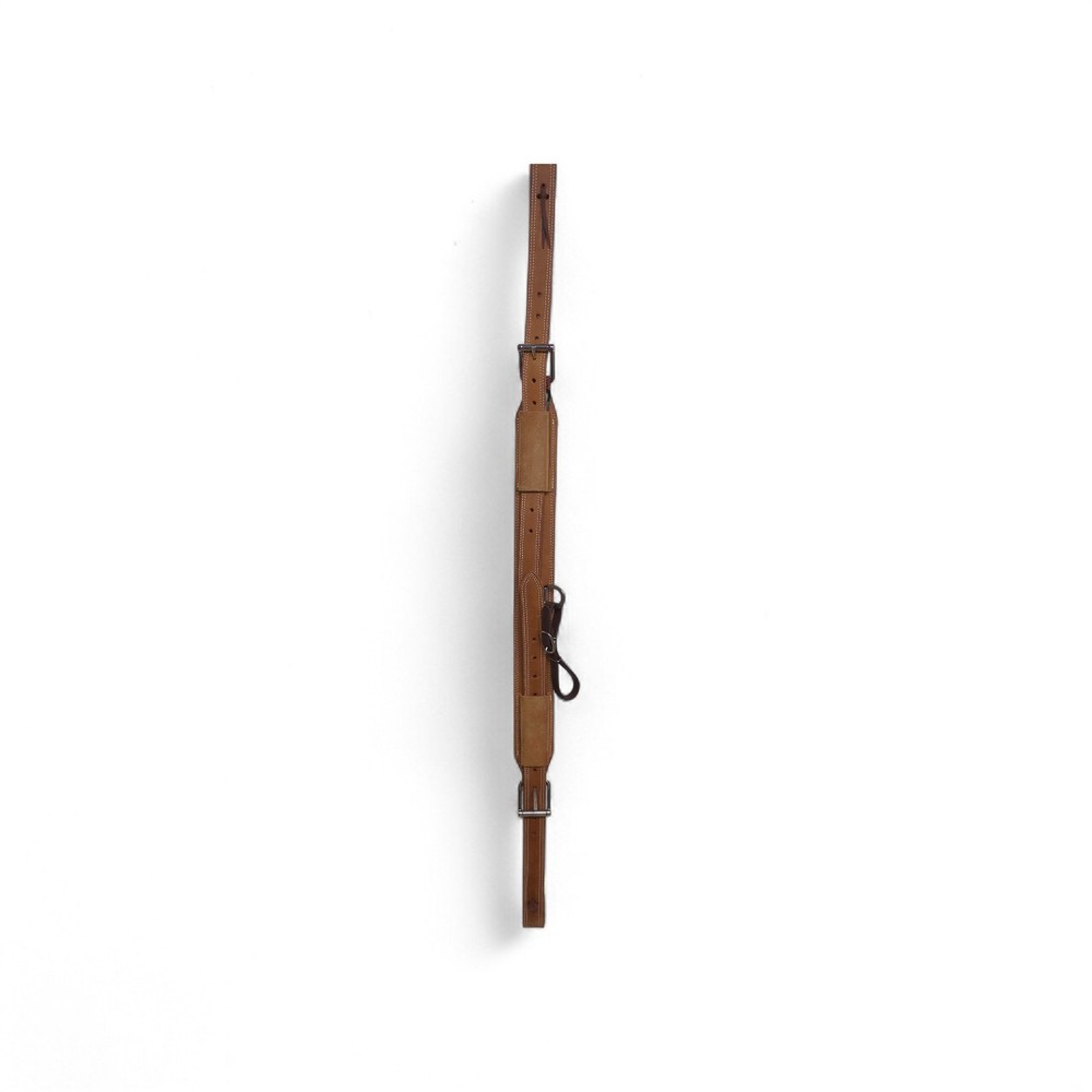 Berlin Custom Leather Brown Rear Cinch Strap Set