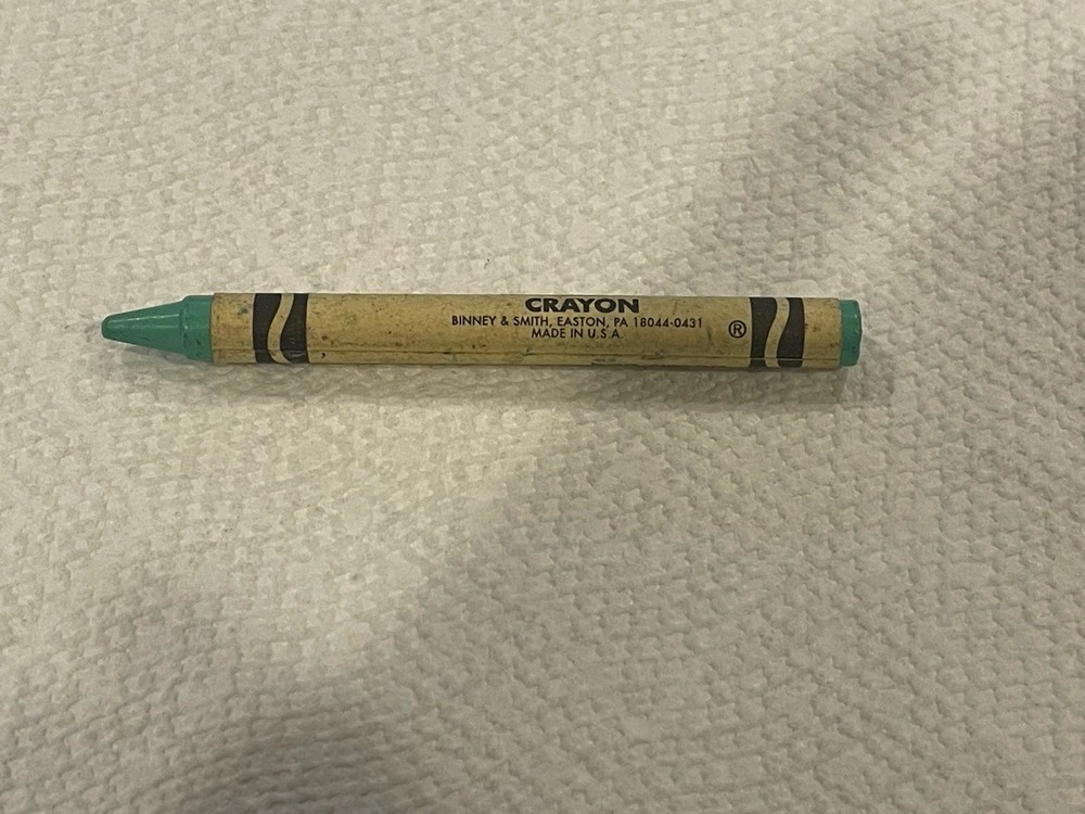 Crayola Binney & Smith Sea Green Crayon