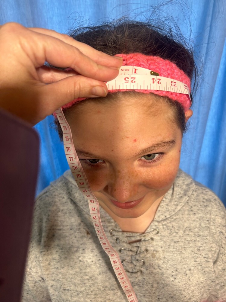 crocheted headband