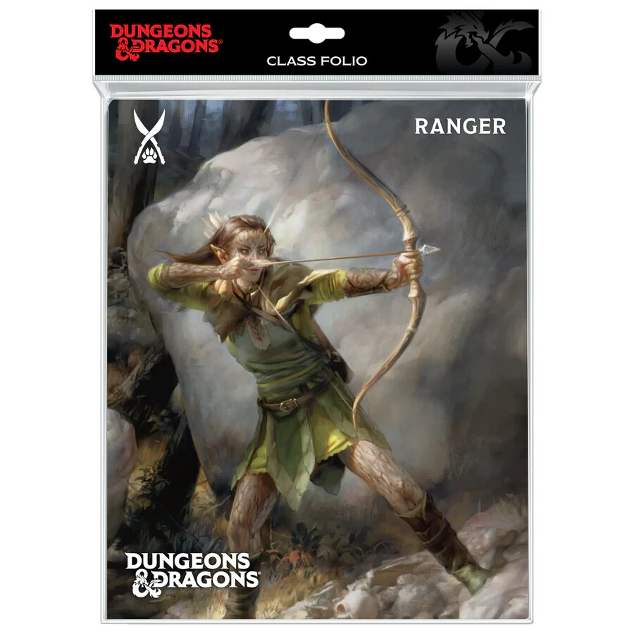 Ranger - Class Folio Storage Organizer  with Stickers for Dungeons & Dragons