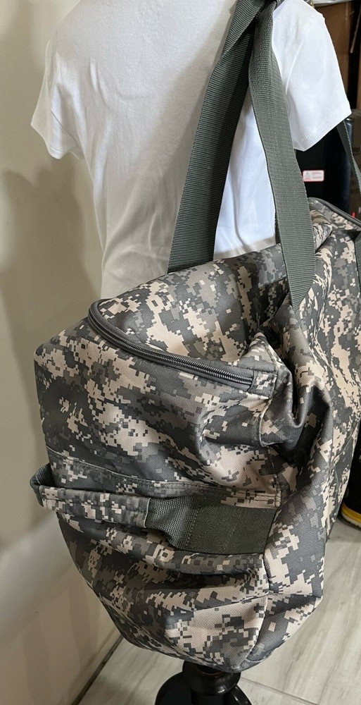 Digital Camouflage Big Duffle Bag