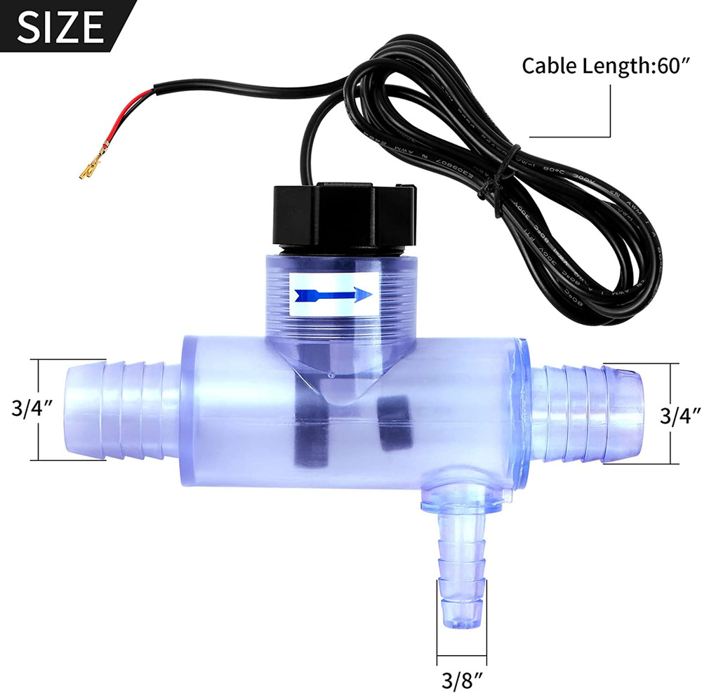 Flow Switch for Sundance Spa and Jacuzzi Hot Tub, Flow Switch Replacement for Su
