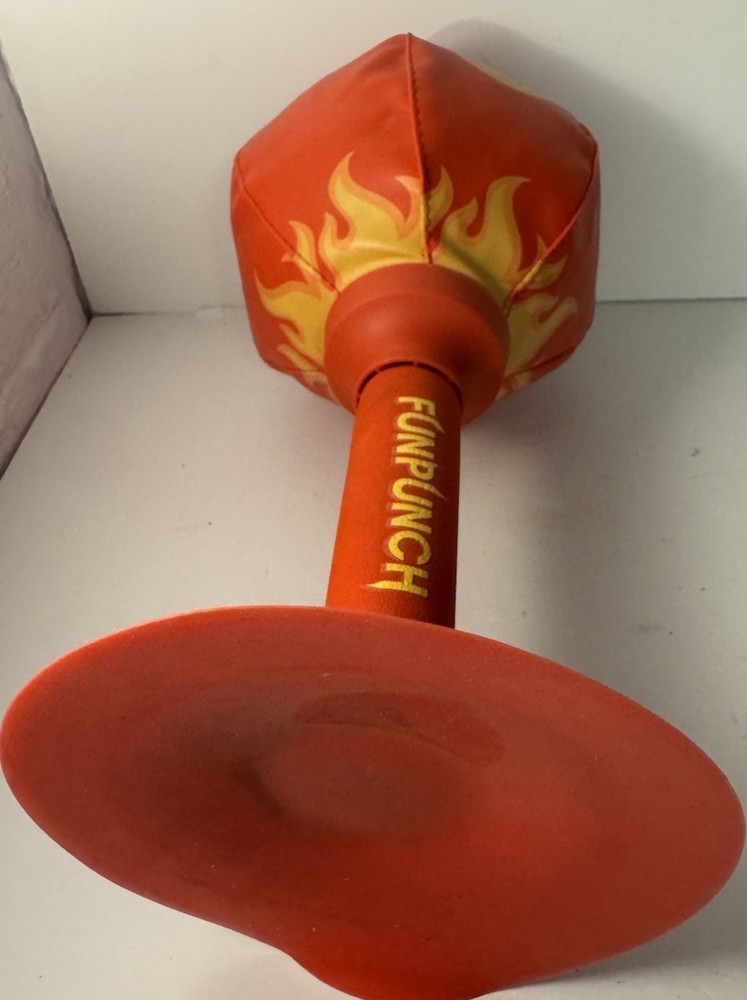FunPunch Rage Punching Bag Red