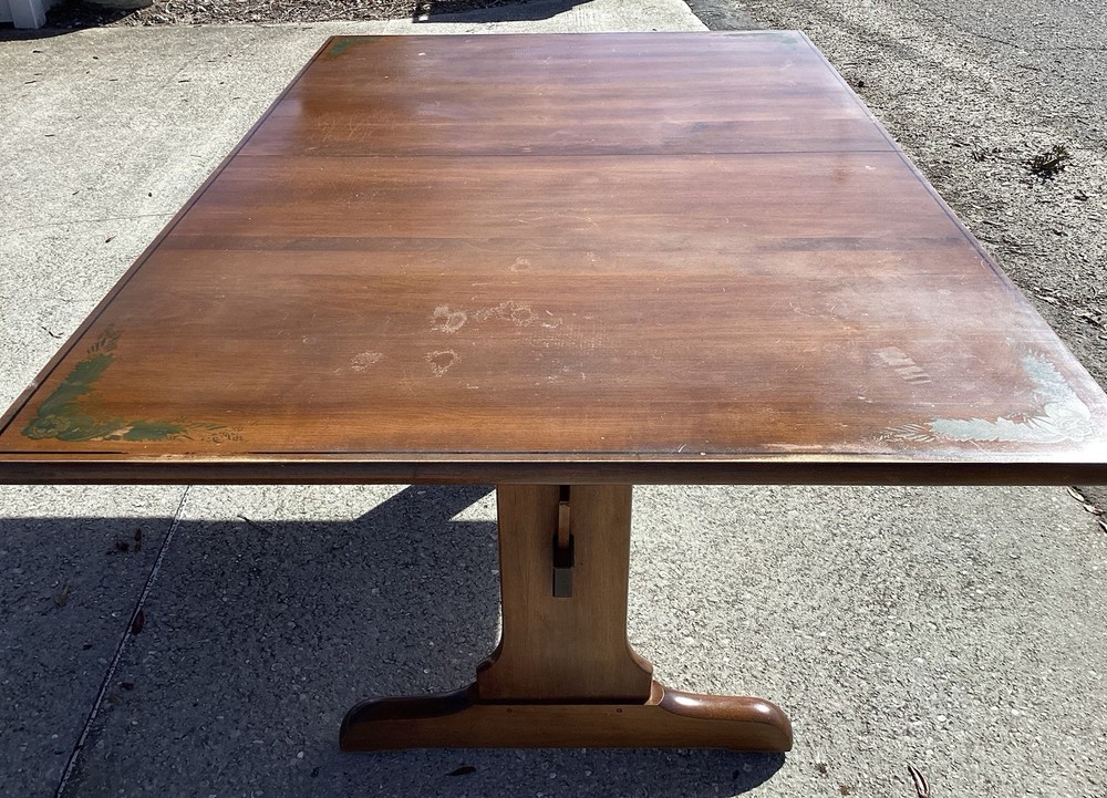 Solid Wood Hitchcock Dining Table