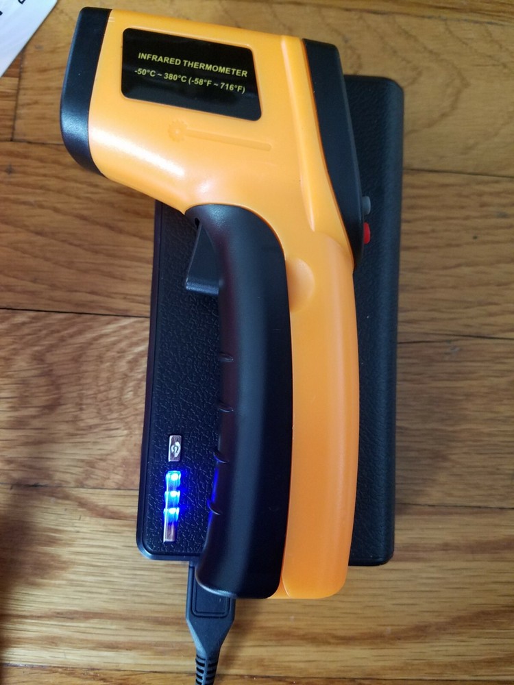 Infrared Thermometer Laser Temperature Gun ONLY: 15.66$