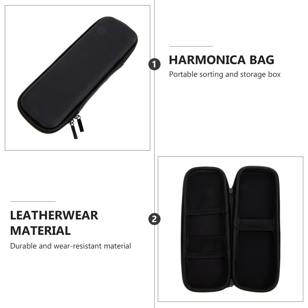 harmonica hard case harmonica case clarinet carrying bag Harmonica Hard Case