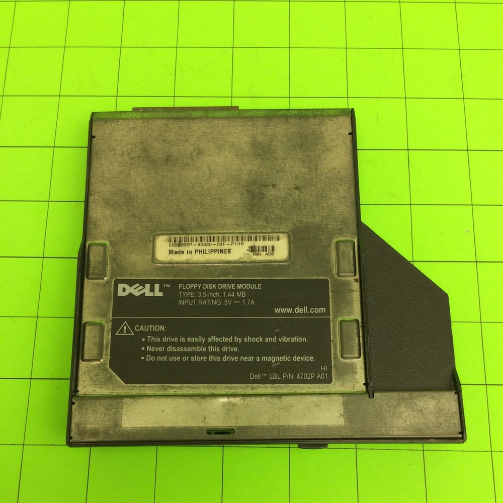 Laptop Computer Dell 0008802P 4702P Floppy Disk Drive