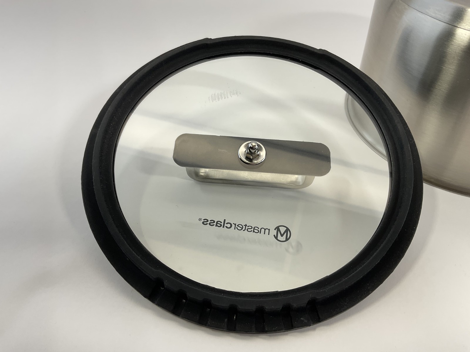 Masterclass Cookware Stainless Steel 2.5-qt 7" Saucepan Dented New