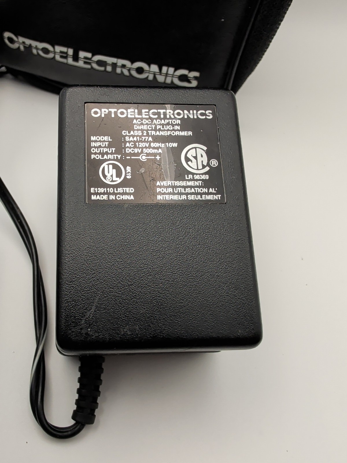 Optoelectronics Scout Model 40 VHF/UHF Frequency Counter Recorder | Tested Used