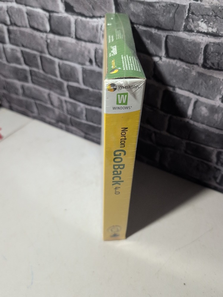 Norton GoBack 4.0 PC CD return hard drive back previous state restore feature P4