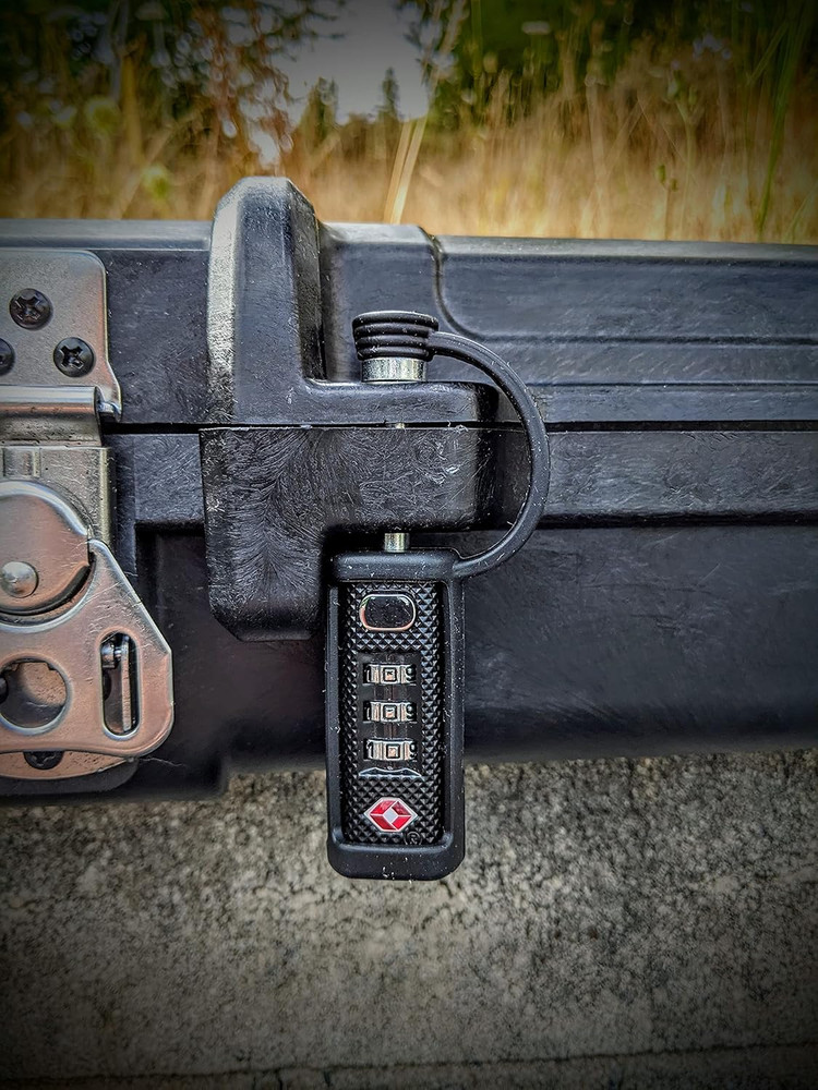 TSA Approved Gun Case Lock – Durable, Cut-Resistant Security TSA Locks for Gun,