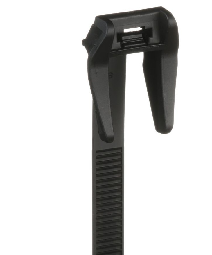 PANDUIT AST25-5-C100 Aerial Support Ties Black UV PP 10X.44" 100 Each