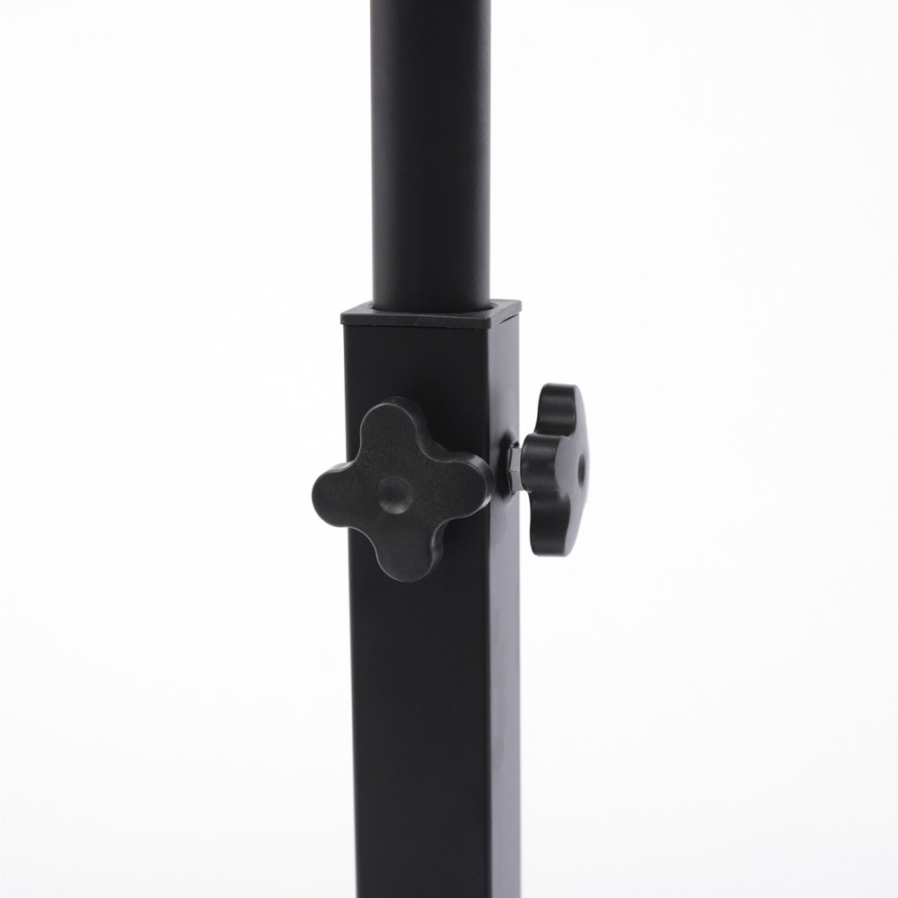 Rolling Laptop Desk Holder Mobile Computer Stand Office Table 360° Rotation