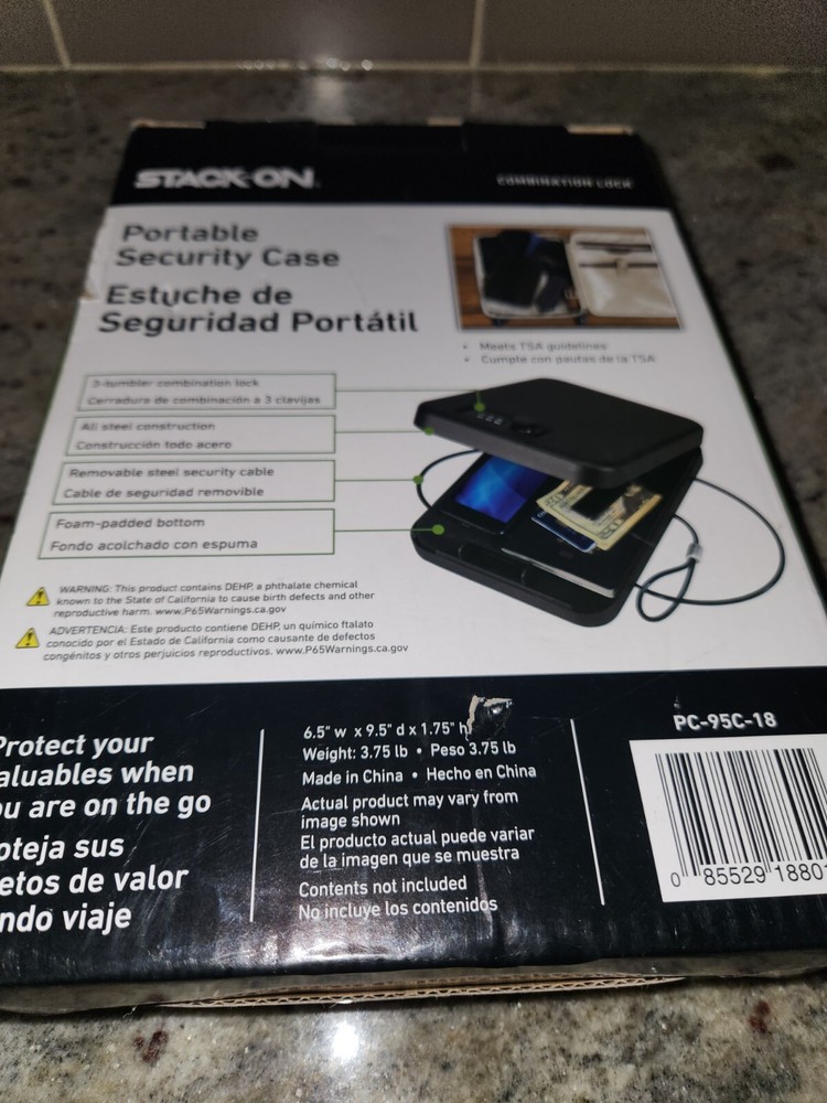 Stack On Portable Security Case