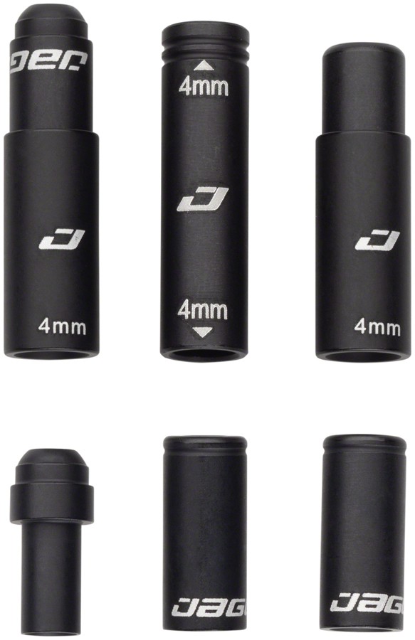 Jagwire Elite Link 1x Shift Kit End Cap Pack | Durable Black Housing Components