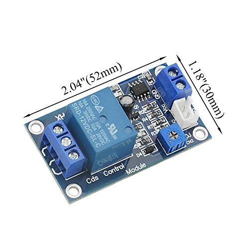4Pcs XH-M131 Light Automatic Control Module 12V Light Control Relay Light