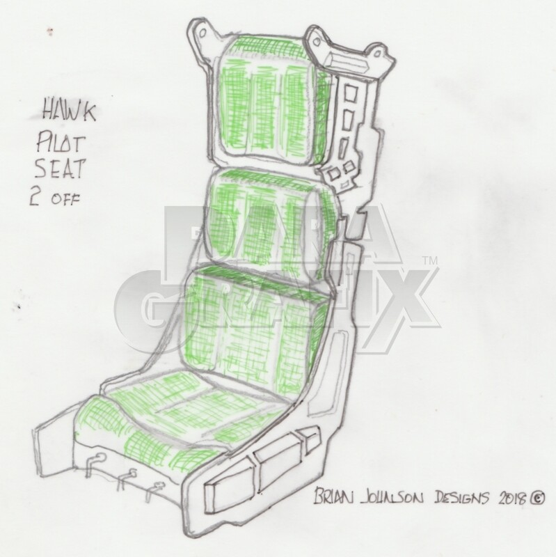 Brian Johnson's Concept Hawk Cockpit (for MPC881 kit)