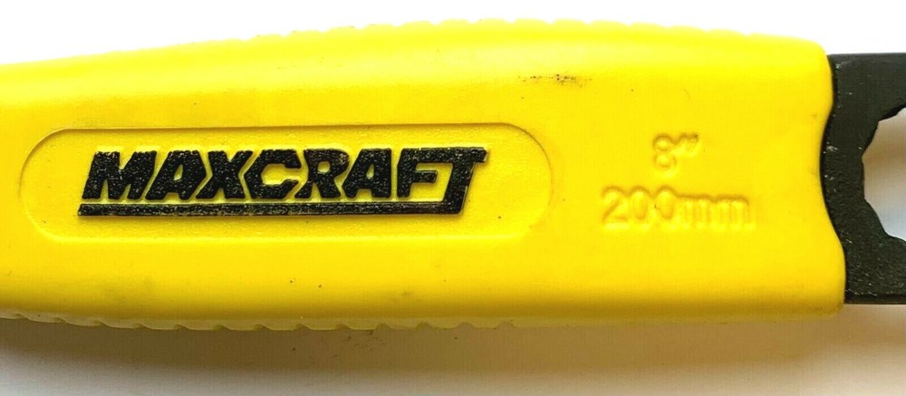 MAXCRAFT 8" ADJUSTABLE WRENCH #62304 - NEW!