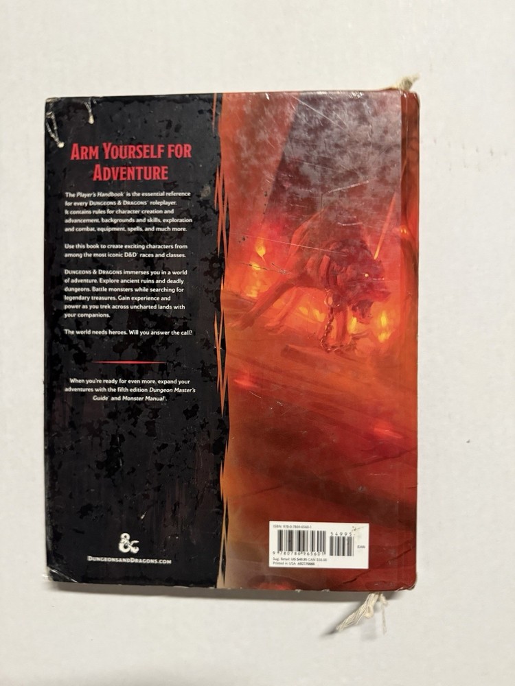 Dungeons & Dragons Player's Handbook (5th Edition)