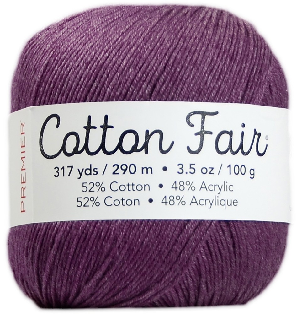 Premier Cotton Fair Yarn-Plum - 27-17