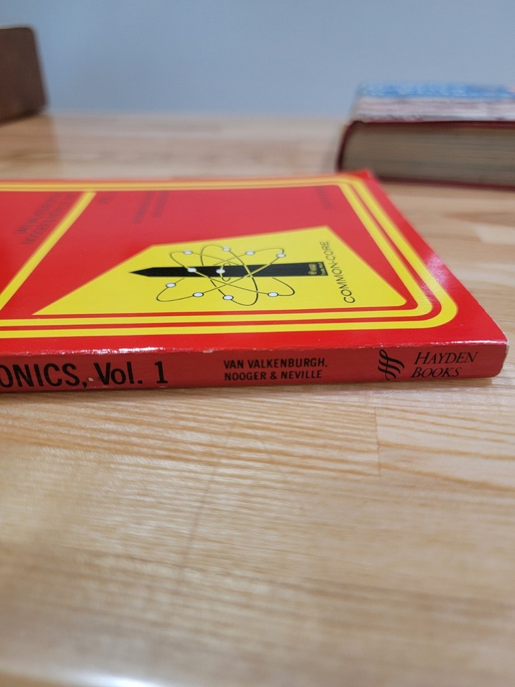 Basic Electronics By Van Valkenburgh Vol. 1 Free Shipping 40885