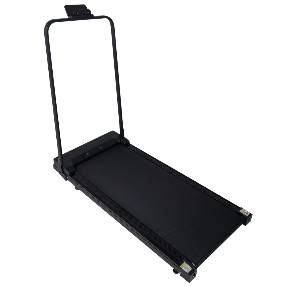 Under Desk Walking Treadmill Foldable Adjustable Incline Handle Bar Remote