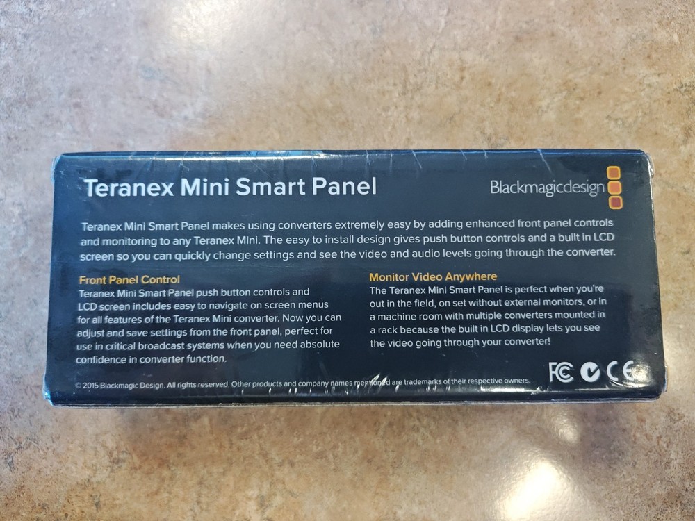 Blackmagic Design Teranex Mini Smart Panel CONVNTRM/YA/SMTPN - Open Box