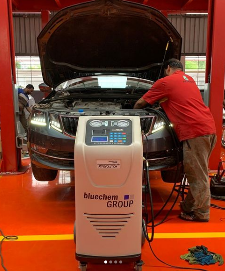 ATF Automatic Transmission Oil Changing Machine Made in Germany