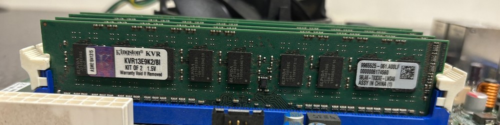 ** Intel S1200BTL Server Motherboard + Xeon E3-1220 CPU + 16GB RAM