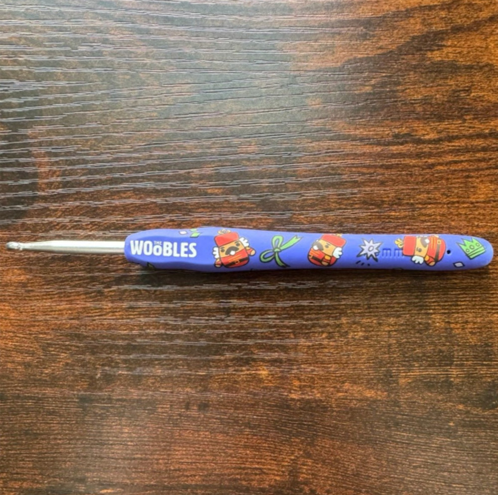 *Holiday Edition* The Woobles Hazel the Nutcracker Crochet Hook (Never Used!)