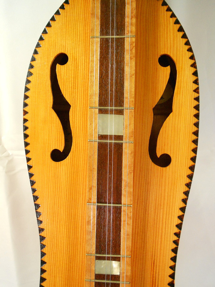 DULCIMER - TIMELESS TIMBER CUSTOM 1400 A.D. FLAME BIRCH - BIRDSEYE - WALNUT 1/1