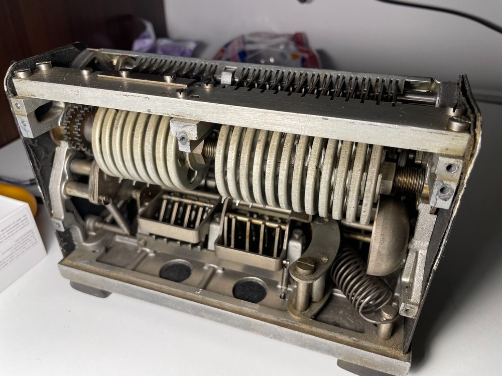 antique mechanical calculator