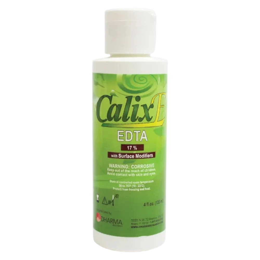 Calix-E Surface Modifiers EDTA Solution 17% Dental Use for Root Canal 4oz Bottle
