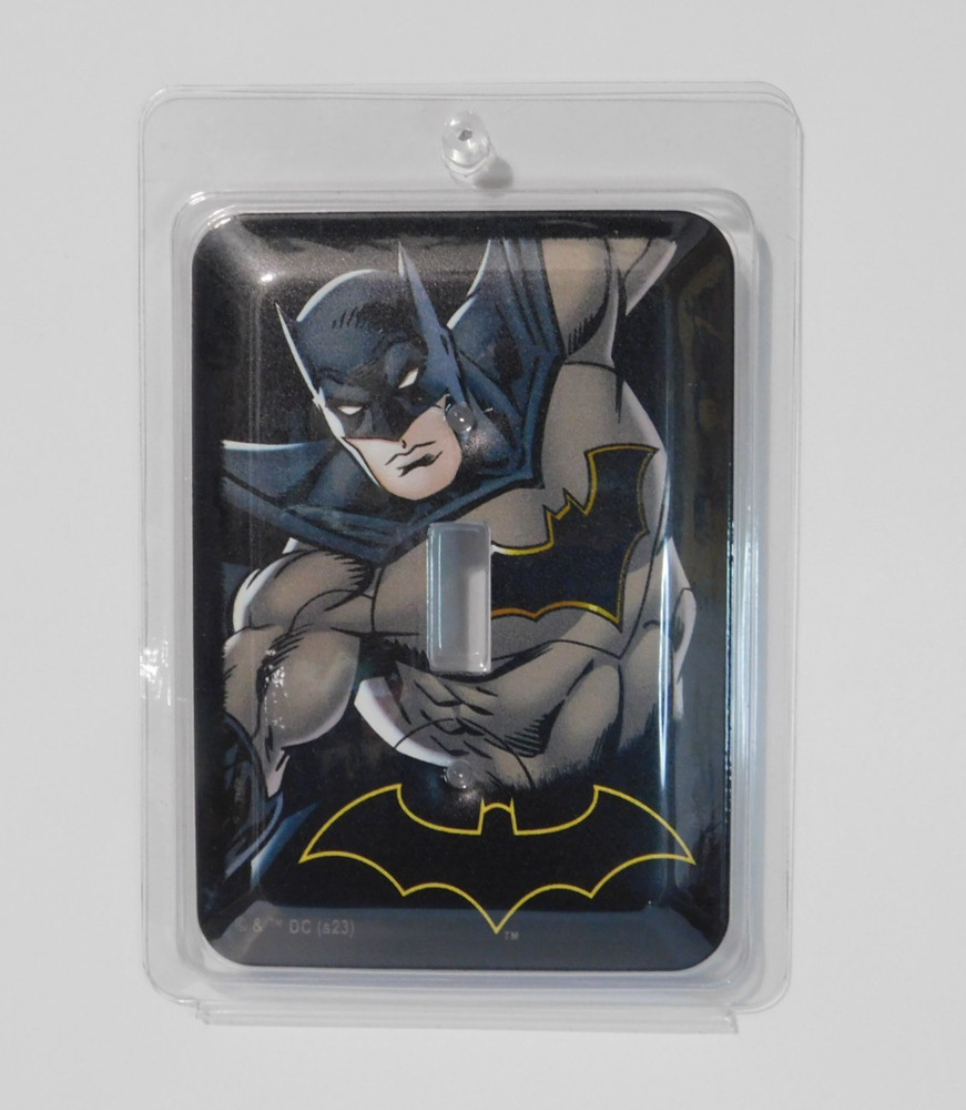 Justice League Batman DC Comics Light Switch Cover 3.5x5in