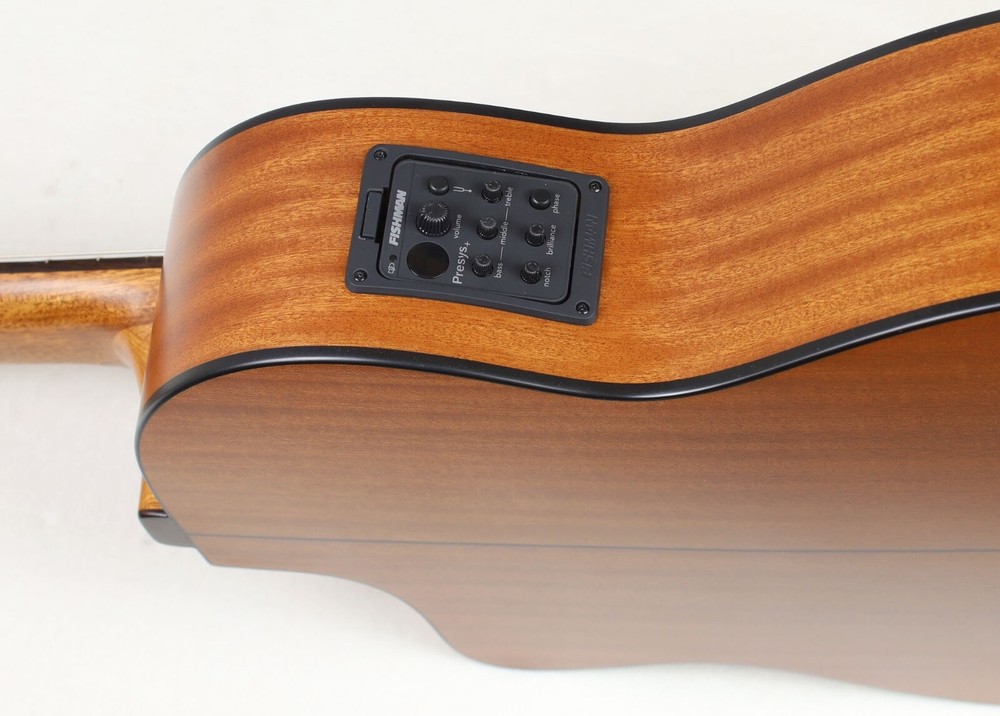 NEW Cathedral Model 107CEL 7-String Classical Harp Guitar w/Cutaway, Pickup Case