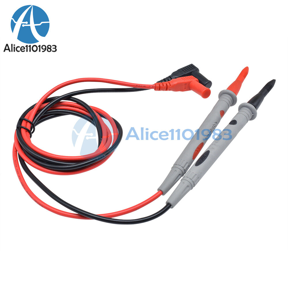 Universal Digital Multimeter MultiMeter Test Lead Probe Wire Pen Cable 1000V 10A